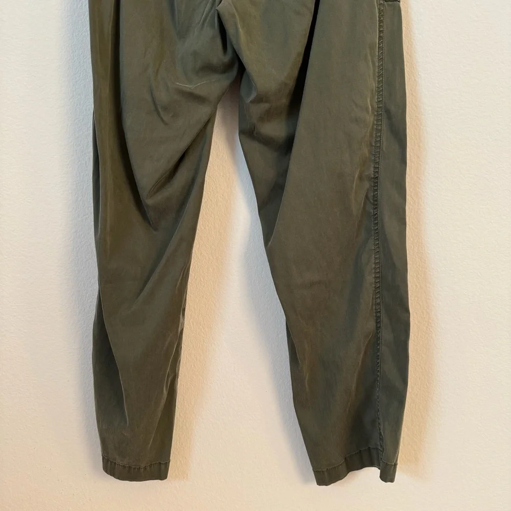 Lou & Grey Cosmic Drawstring Joggers Olive Army Green S - Picture 8 of 14